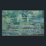 Adesivo Retangular Claude Monet - Lírios de Água e Ponte Japonesa<br><div class="desc">Water Lily e Ponte Japonesa por Claude Monet, 1899. Claude Monet foi fundador da pintura Impressionista Francesa, e o mais consistente e prolífico praticante da filosofia do movimento de expressar as percepções diante da natureza, especialmente quando aplicada à pintura paisagística ao ar livre. O termo "impressionismo" deriva do título de...</div>