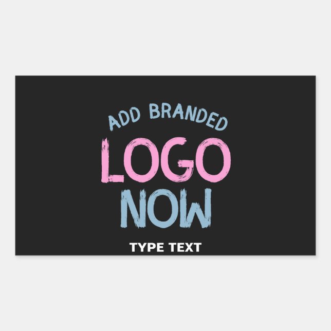 ADESIVO RETANGULAR CLIENTE FASHIONÁVEL SIMPLES E LIMPO NEGRO (Frente)