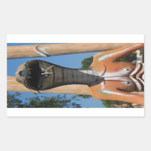 Adesivo Retangular Cobra AKA Cobra Head ... Inferno budista