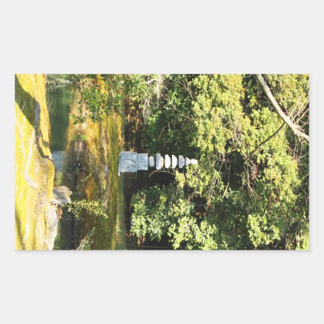 Adesivo Retangular Cobra branco Pagoda / Hakuja No Tsuka (Frente)