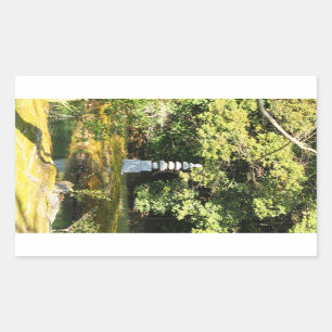 Adesivo Retangular Cobra branco Pagoda / Hakuja No Tsuka