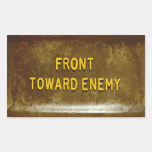 Adesivo Retangular Cobrir Mk que do telefone da mina de Claymore eu