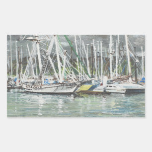 Adesivo Retangular Coffs Harbour Austrália. 1998