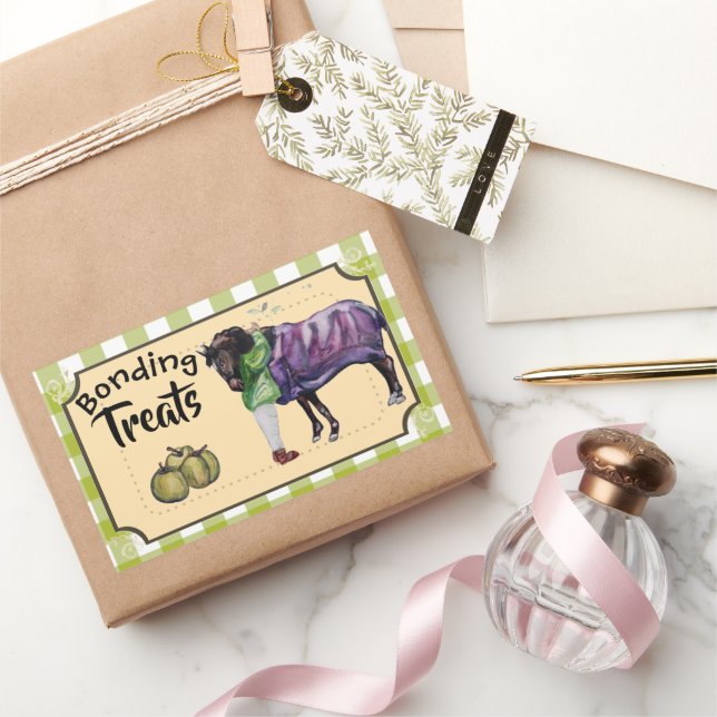 Adesivo Retangular colagem (Presentear)