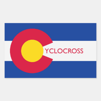 Adesivo Retangular Colorado Cyclocross Sticker