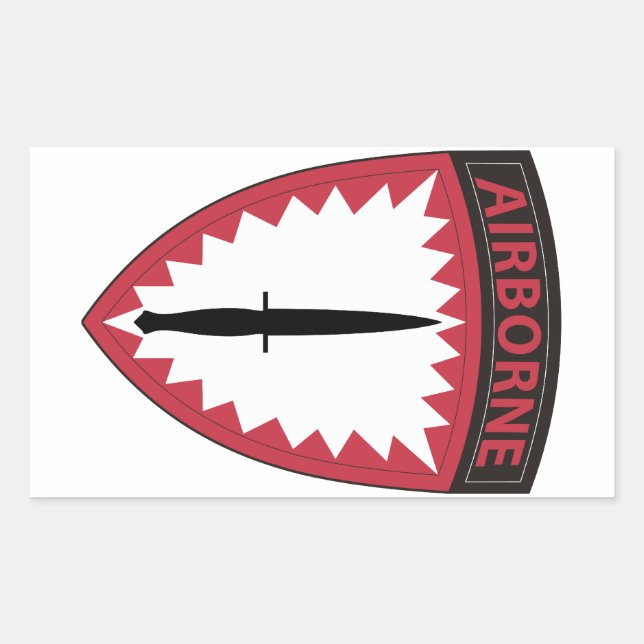 Adesivo Retangular Comando de Operações Especiais Europa (Frente)