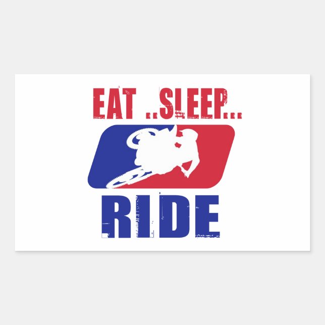 Adesivo Retangular Come Sleep e monta (Frente)