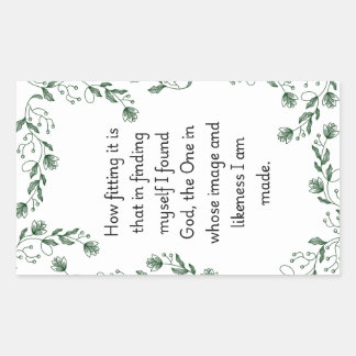 Adesivo Retangular Como encaixar - Vinheta