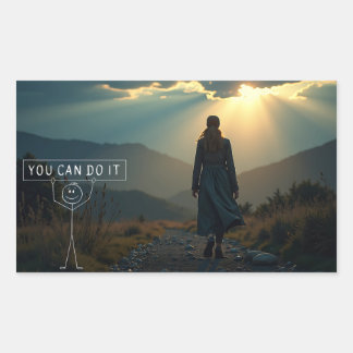 Adesivo Retangular Confiança