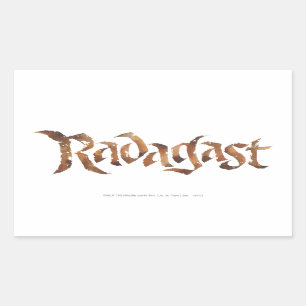 Adesivo Retangular Conhecido de RADAGAST™ Textured