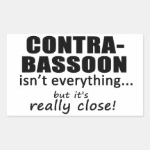 Contrabasson não é tudo