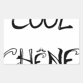 Adesivo Retangular COOL CARVALHO - Jogos de Palavras - François