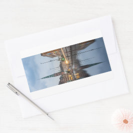 Adesivo Retangular Copenhaga Dinamarca