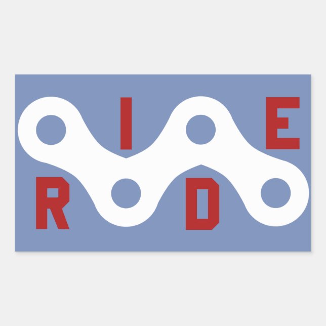 Adesivo Retangular Corrida (Corrente) (Frente)