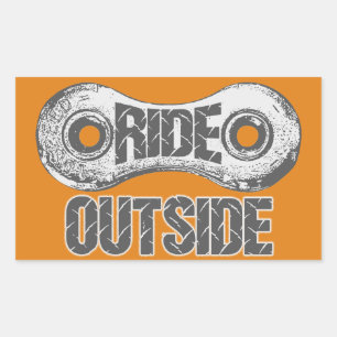 Adesivo Retangular Corrida para Fora