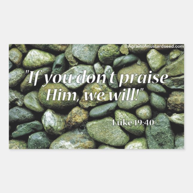 Adesivo Retangular Cotações bíblias (Frente)