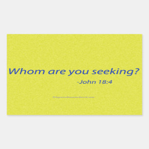 Adesivo Retangular Cotações de bíblia