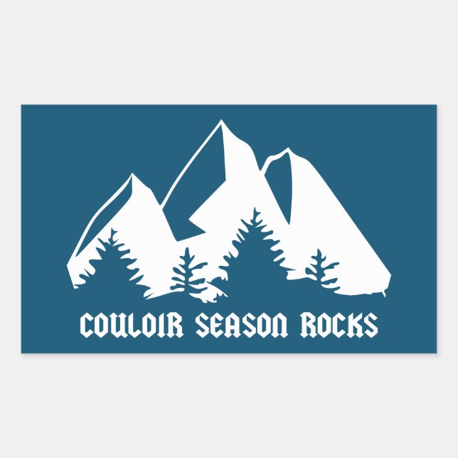 Adesivo Retangular Couloir Season Rocks (Frente)