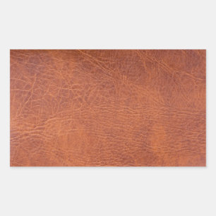 Adesivo Retangular Couro de Brown