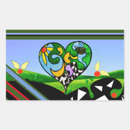 Adesivo Retangular CRIATIVOS SUNSHINE! Avental