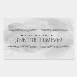 Adesivo Retangular Crie seu próprio artesanato personalizado por