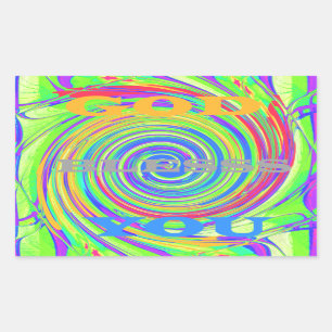 Adesivo Retangular Crie seu próprio Deus abençoe seu texto inspirador