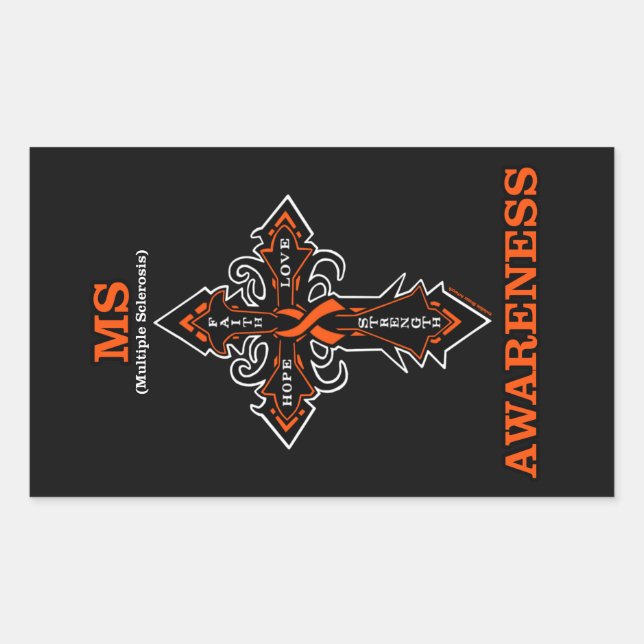 Adesivo Retangular Cross/Warrior...MS (Frente)