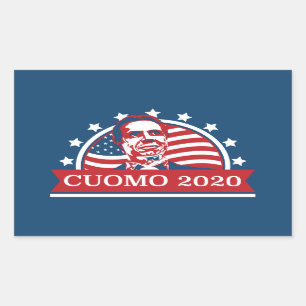 Adesivo Retangular Cuomo 2020   Votação do Presidente