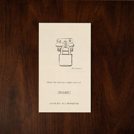 Adesivo Retangular Custom Ex Libris Bookplate Sticker | Dark Academia