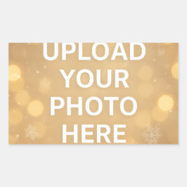 Adesivo Retangular Custom Photo