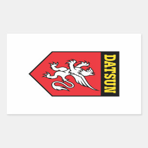 Adesivo Retangular Datsun Griffin Sticker