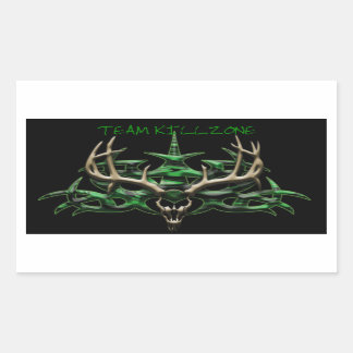Adesivo Retangular decal retangular de zona de teamkillzone