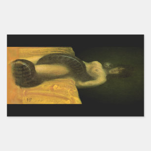 Adesivo Retangular Decalque de SnakeGrl (folha de 4)