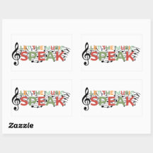 Deixe A Música Falar, Notas Musicais