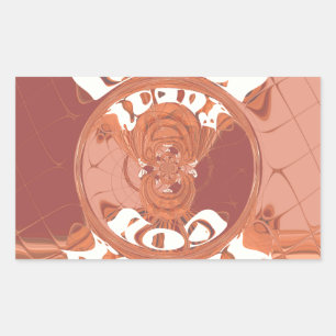 Adesivo Retangular Deus abençoe Seu Design de texto Inspiracional.