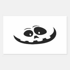 Adesivo Retangular Dia das Bruxas