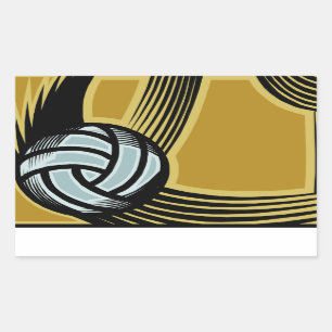 Adesivo Retangular Dias de ouro -