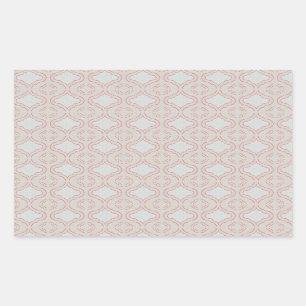Adesivo Retangular digital damask