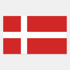 Adesivo Retangular Dinamarca