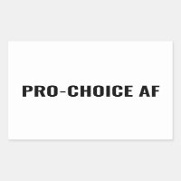 Direitos de aborto branco preto Pro Choice AF