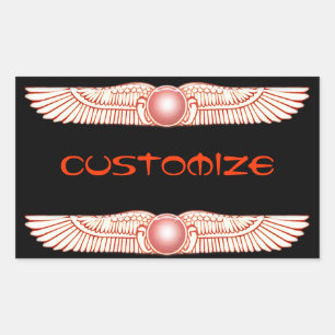 Adesivo Retangular Disco voado Anunnaki Sumerian de Sun