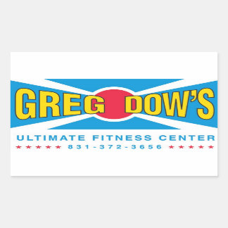 Adesivo Retangular Dojo Sticker