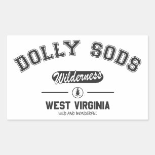 Adesivo Retangular Dolly Sods Wilderness