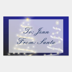 Adesivo Retangular Dourado e prata-