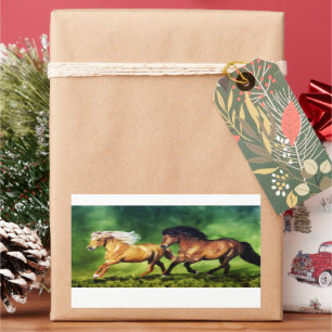 Adesivo Retangular Dream Team - Cavalos Islandeses