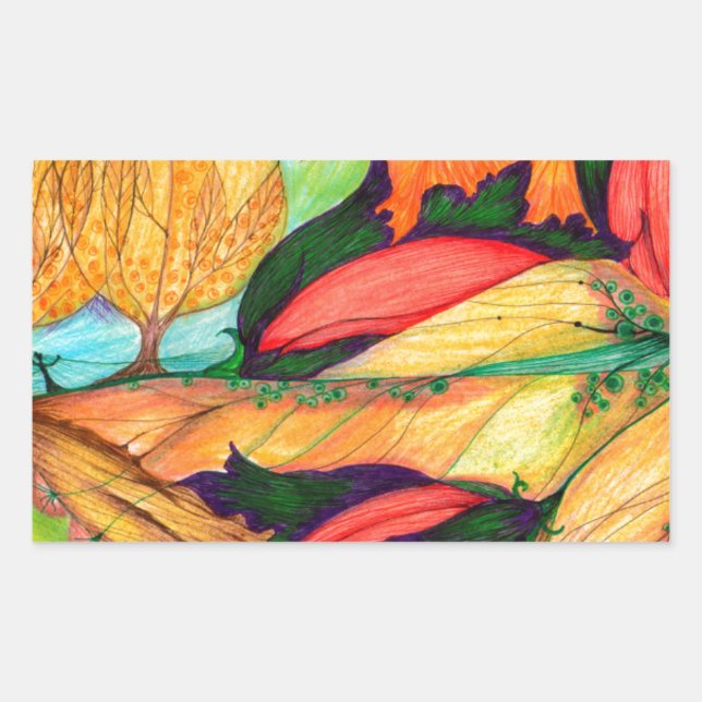 Adesivo Retangular Dreamland (Frente)