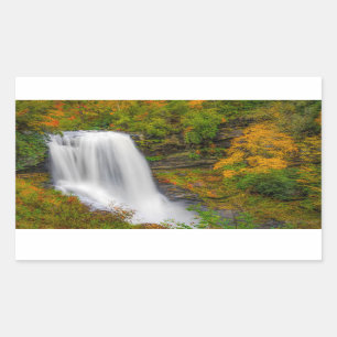 Adesivo Retangular Dry Falls North Carolina