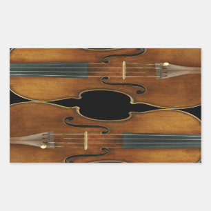 Adesivo Retangular Duo de Stradivari