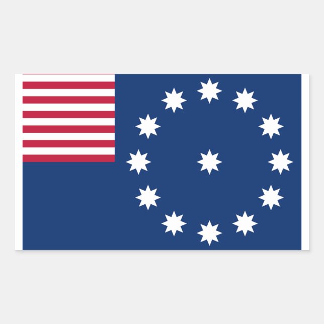 Adesivo Retangular Easton Flag (Frente)