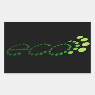 Adesivo Retangular eco eco